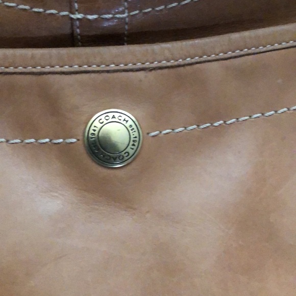 Vintage Coach 65th Anniversary Ergo Leather Tan Bag! - Picture 6 of 11